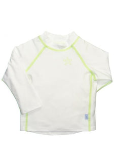 iPlay Long Sleeve Rashguard Shirt - White