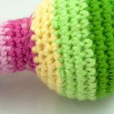Green Sprouts Chime Rattle made from Organic Cotton - 3mo+