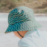 Bedhead Kids Classic Swim Bucket Beach Hat - Waves