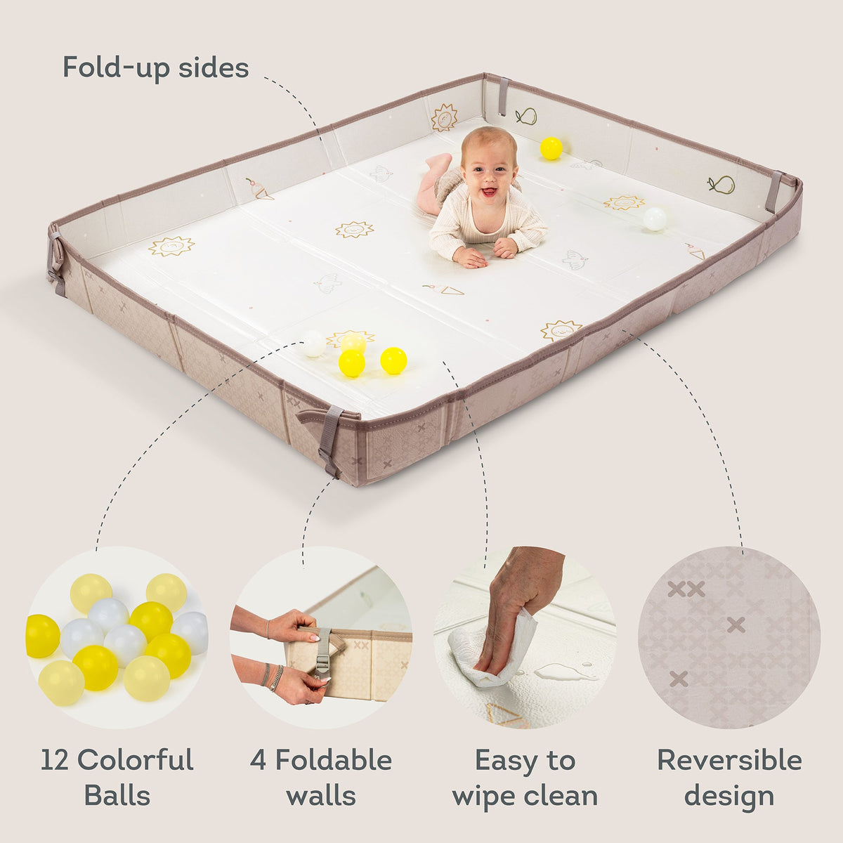 Taf Toys Fold ‘n Fun Mat – Baby Things Zetland
