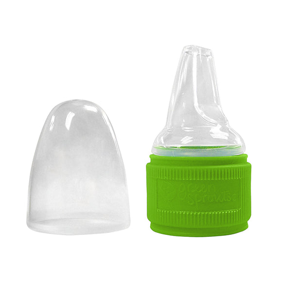 Green Sprouts Spout Adapter for Water Bottle-Green-9mo+