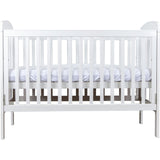 Grotime Pearl Cot - White - with Mattress Floor Stock