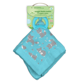 Snuggle Blankie Teether made from Organic Cotton 0mo+