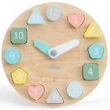 Bubble Wooden Learning Clock