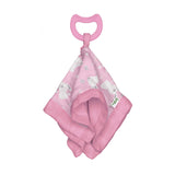 Snuggle Blankie Teether made from Organic Cotton 0mo+
