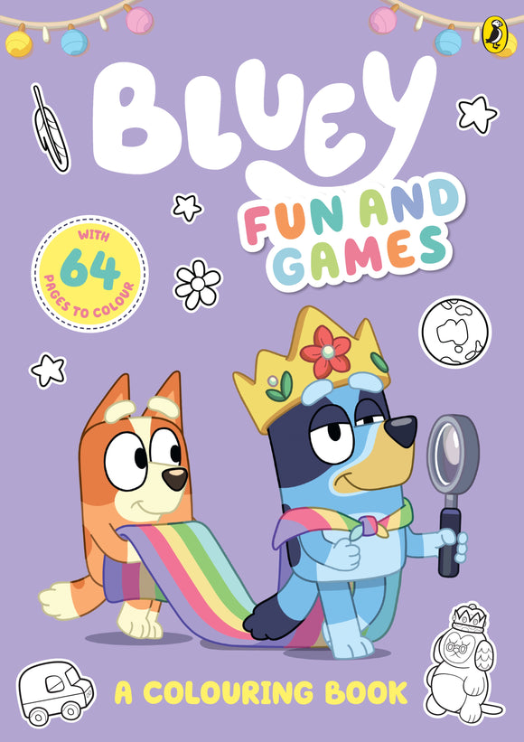 Bluey Fun & Games Colouring