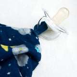 Snuggle Blankie Teether made from Organic Cotton 0mo+