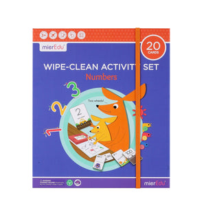 Mieredu Wipe-Clean Activity Set - Numbers