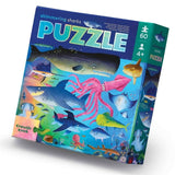 Crocodile Creek Foil Puzzle 60 pc