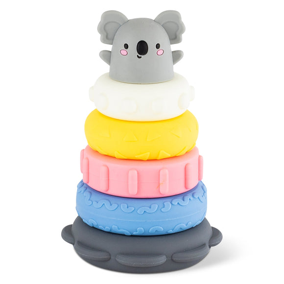 Tiger Tribe Silicone Stacker - Koala