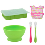 Green Sprouts Weaning Baby Feeding Set