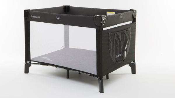 Steelcraft Sonnet Portacot Hire – Baby Things Zetland