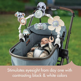 Tiny Love Black & White Decor Stroller Arch