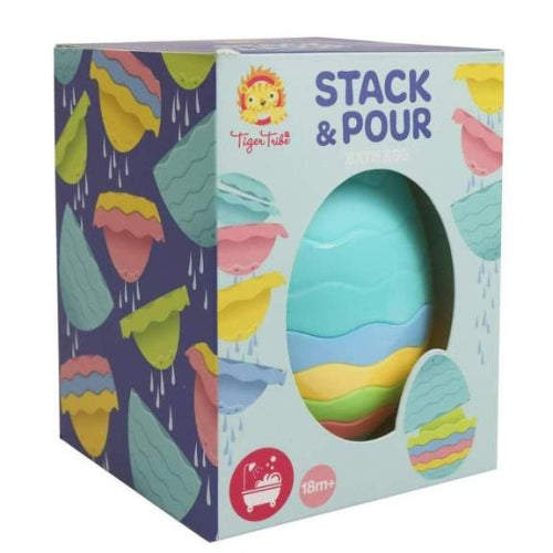 Tiger Tribe Stack and Pour - Bath Egg