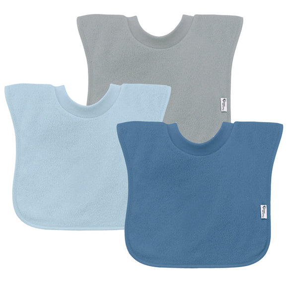 Green Sprouts Stay-dry Pull-over Bibs (3pk)-9/18mo