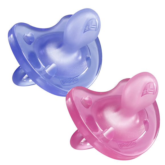 Chicco Soother: Physio Soft 16-36m 2pk Pink