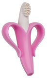 Baby Banana Brush Teether / Toothbrush - Pink