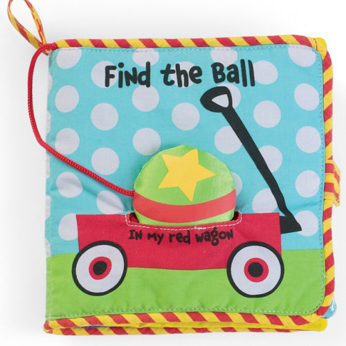 Manhattan Toy Co Find The Ball Fabric Book