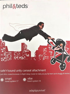 britax unity Phil & Teds Smart Adapter TS17