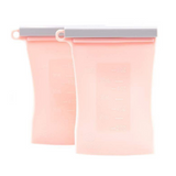 Junobie Reusable Silicone Breastmilk Storage Bags - 2 pack