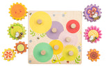 Le Toy Van Petilou Gears & Cogs Busy Bee Learning Puzzle