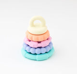 Jellystone Designs Rainbow Stacker and Teether Toy