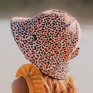Bedhead Ponytail Swim Bucket Hat - Leopard