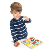 Tender Leaf Toys Underwater Shapes Puzzle
