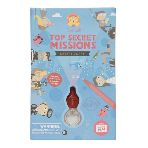 Tiger Tribe Top Secret Missions - Detective Set