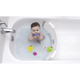 BabyDam Bathwater Barrier - White / Grey