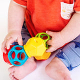 OBall Clicky Twister™ Easy Grasp Rattle