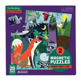 Mudpuppy Magnetic Puzzles - 2 x 20pc puzzles